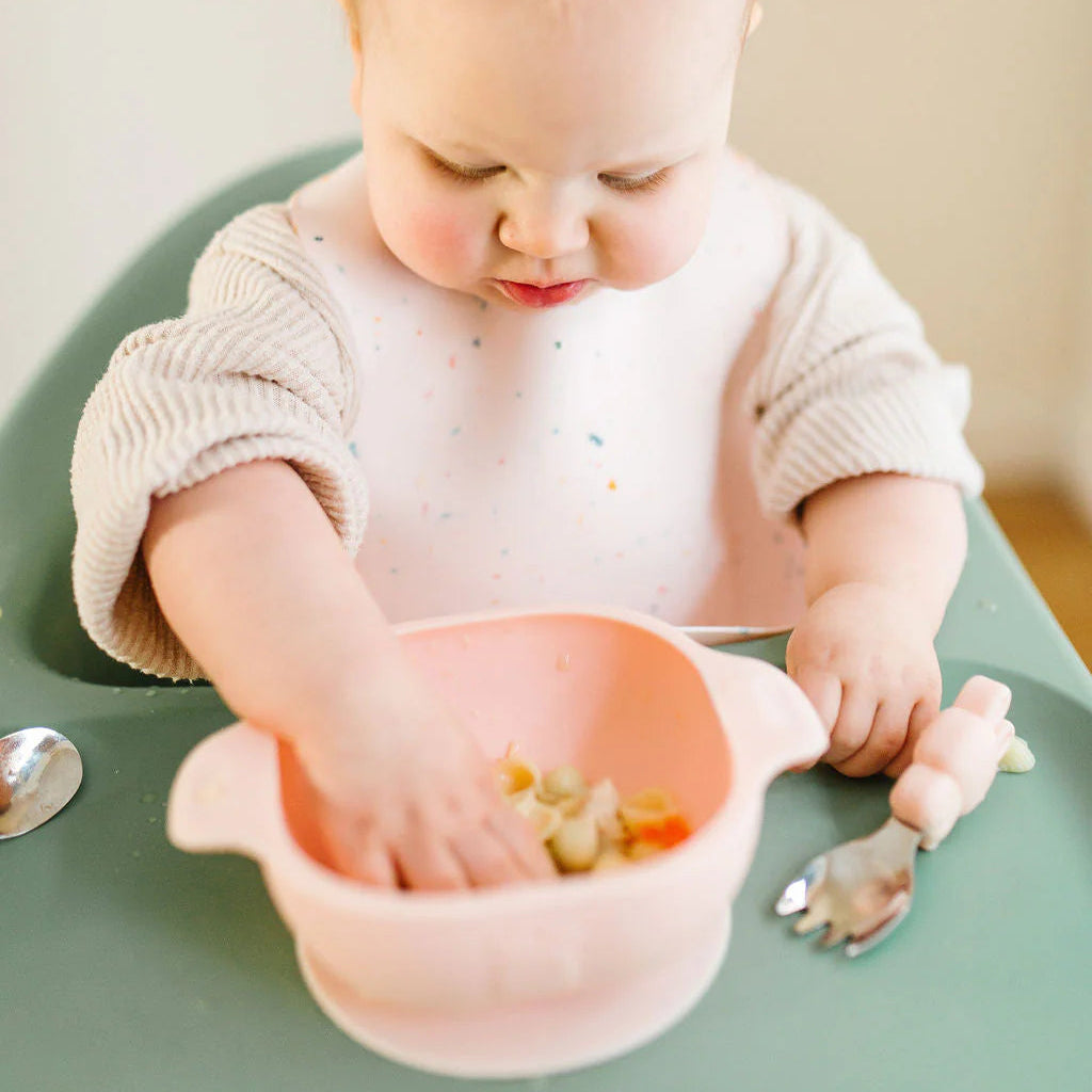 Loulou Lollipop Silicone Suction Snack Bowl - Lifestyle