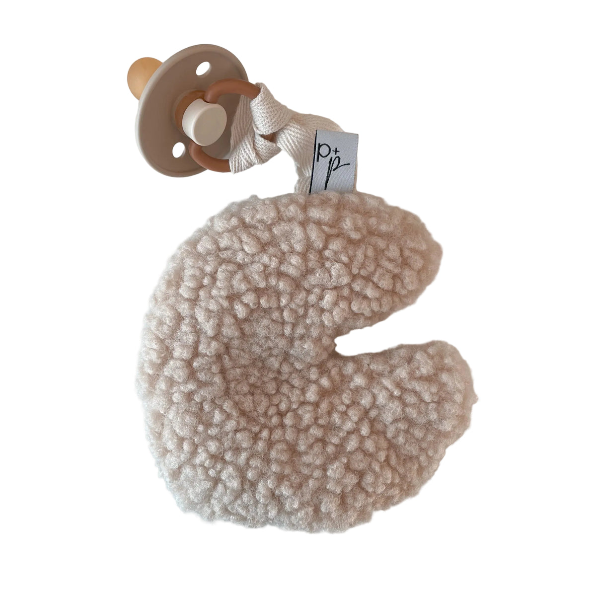 Pip + Phee Teddy Moon Pacifier Holder