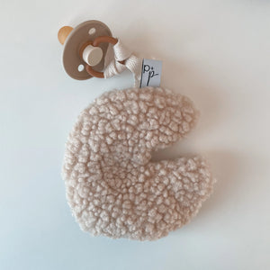 Pip + Phee Teddy Moon Pacifier Holder