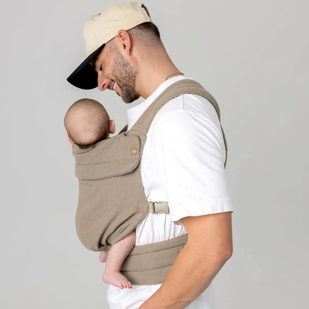 Mabē Monarch Buckle Carrier - Stone Sage Lifestyle 5