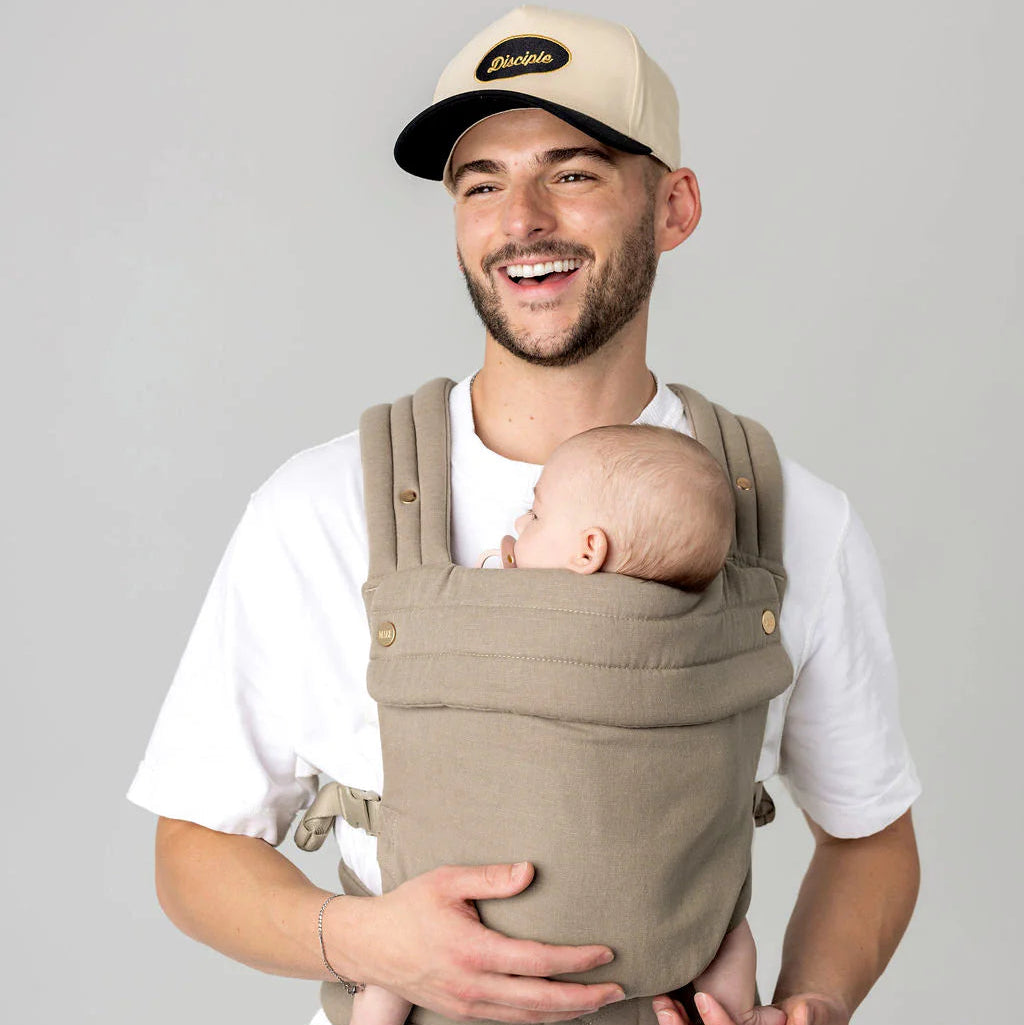 Mabē Monarch Buckle Carrier - Stone Sage Lifestyle 6
