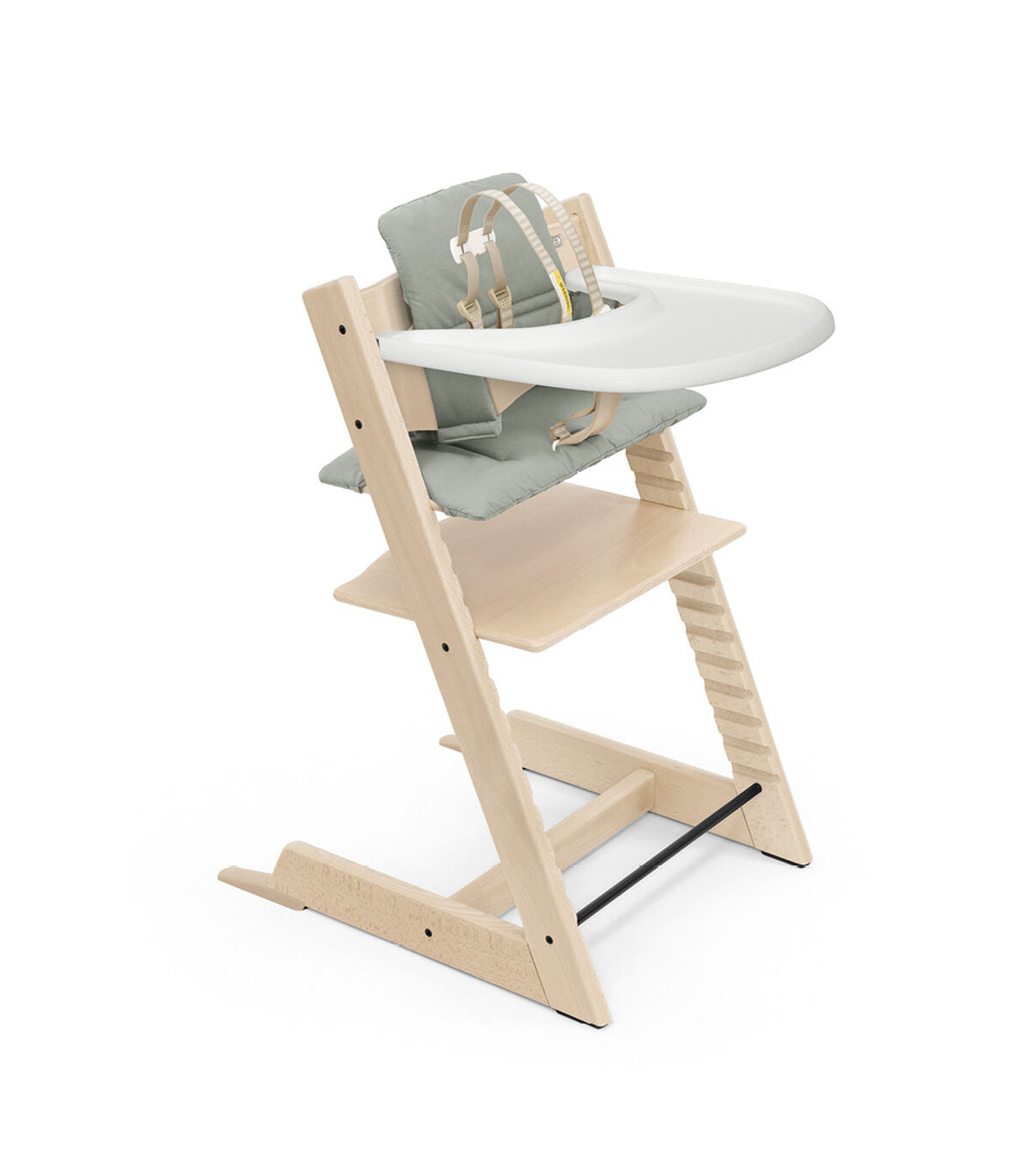 Stokke High Chairs & Booster Seats Natural/Glacier Cushion Stokke Tripp Trapp® High Chair and Cushion with Stokke® Tray