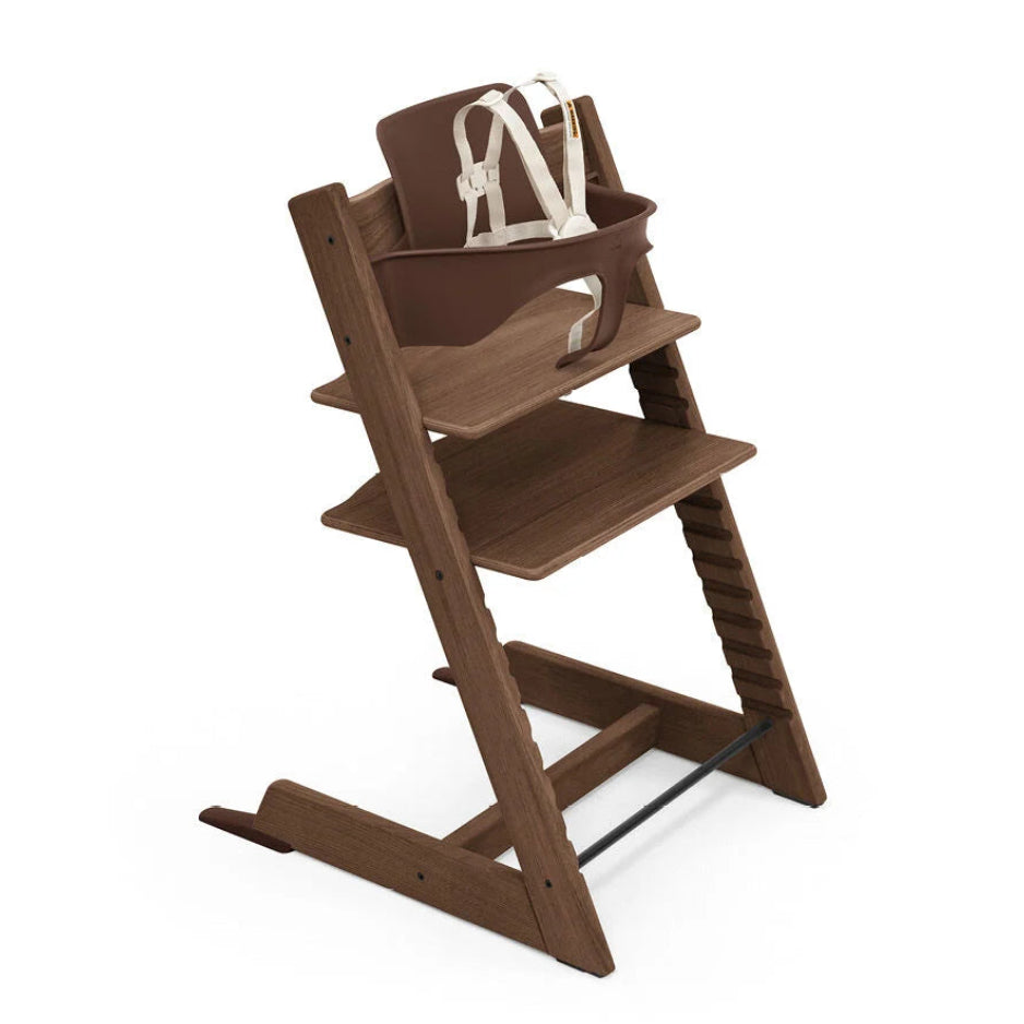 Oak Warm Brown - Stokke Tripp Trapp® High Chair² Bundle Oak