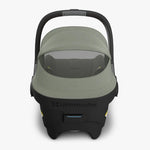 UPPAbaby Mesa V3 Infant Car Seat - Evelyn Back View with Peek a Boo Mesh