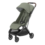 UPPAbaby Minu V3 Stroller - Evelyn (Meadow Green | Carbon Frame | Chestnut Leather)