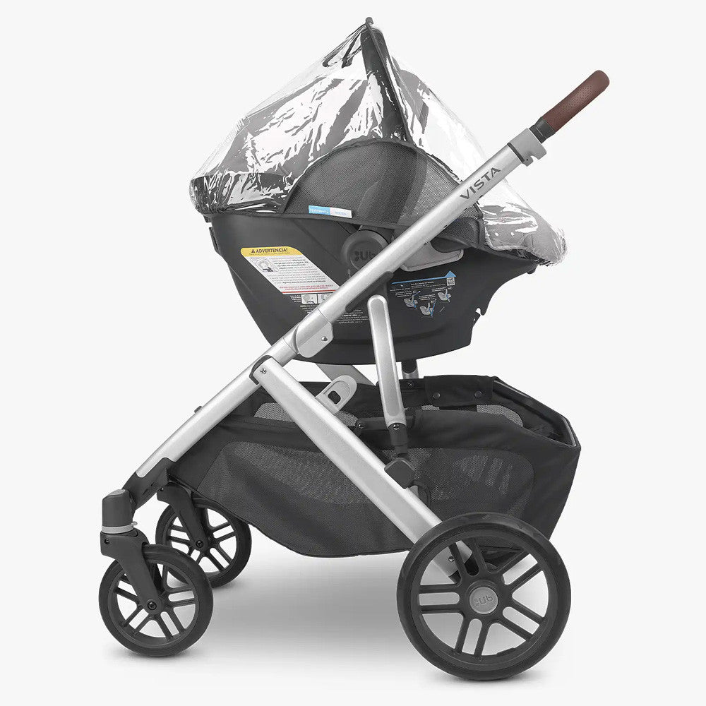 UPPAbaby Mesa Infant Car Seat Rain Shield Lifestyle 1