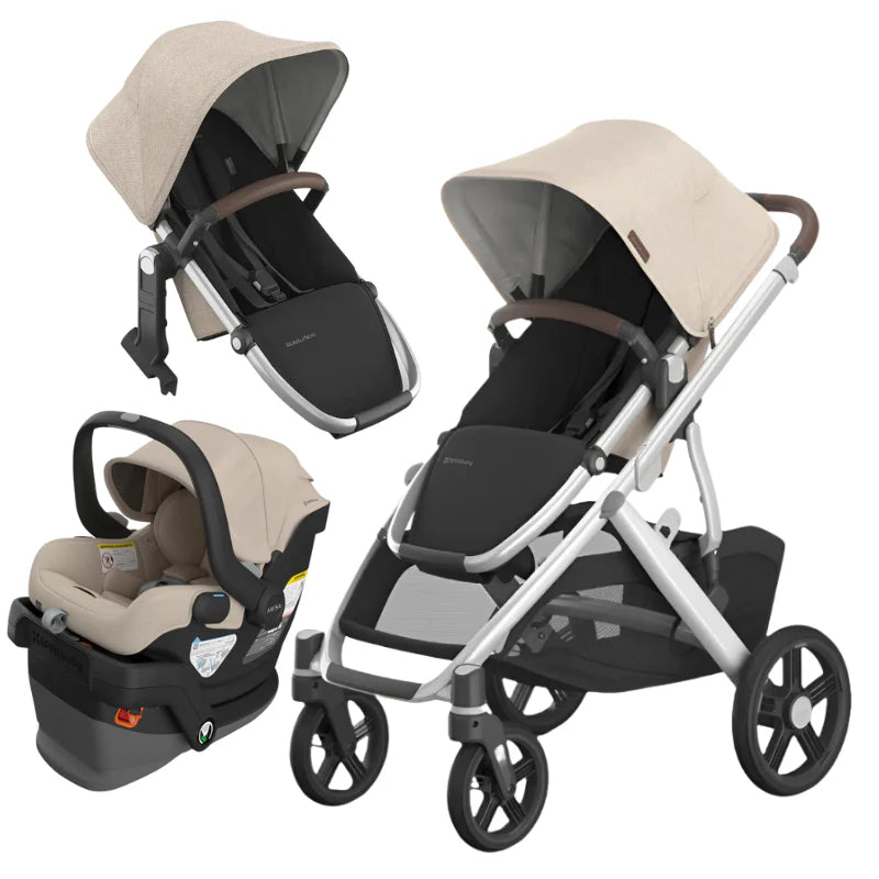 UPPAbaby Declan Vista V3 + Mesa V3 + RumbleSeat V3 Bundle