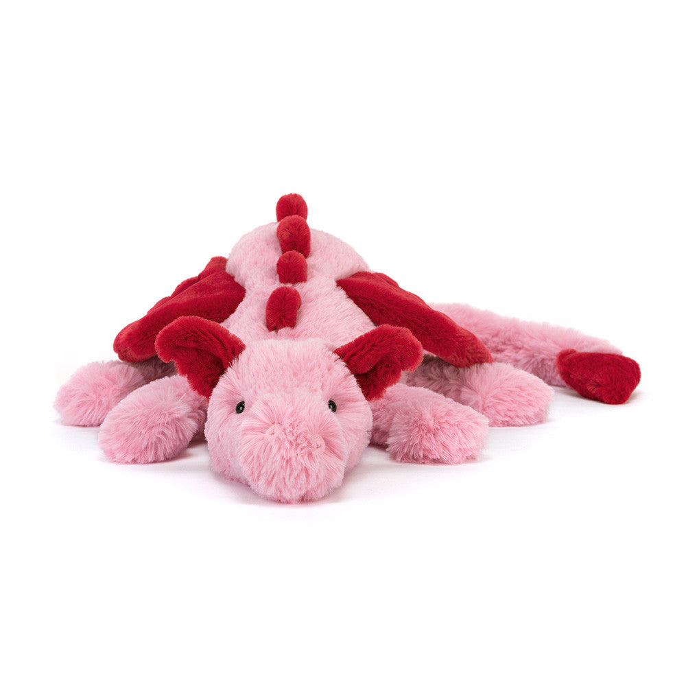 Jellycat Heart Dragon - Front View