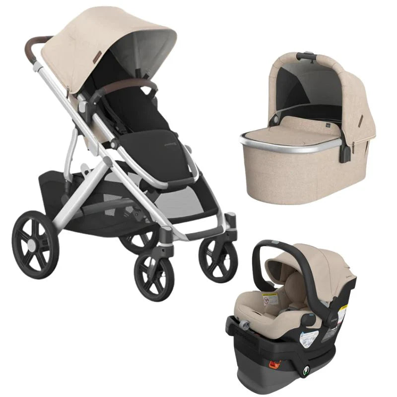 UPPAbaby Declan Vista V3 + Mesa V3 + Bassinet V3 Bundle