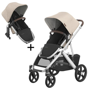 UPPAbaby Declan Vista V3 + RumbleSeat V3 Bundle