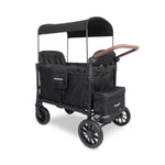 WonderFold W4 Luxe PRO Quad Stroller Wagon - Jet Black 3