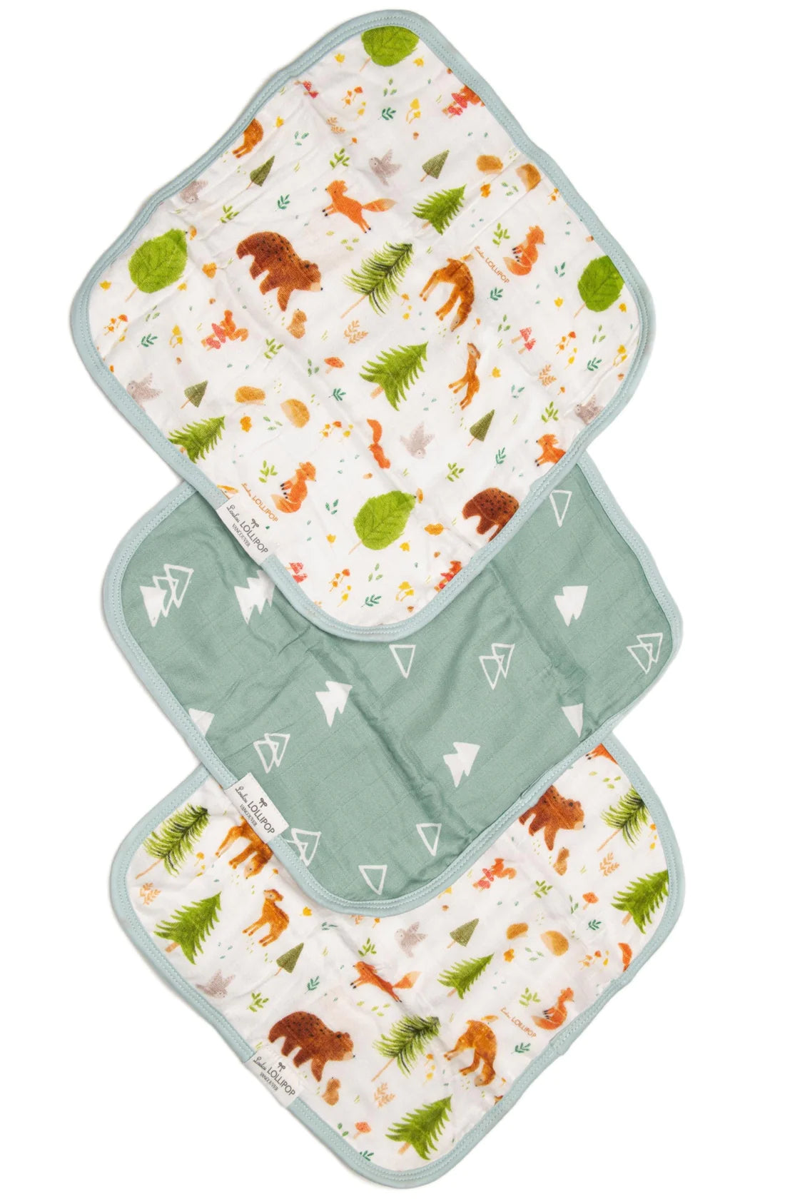 Loulou Lollipop washcloths Loulou Lollipop Washcloth Set - Forest Friends