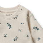 Wilson + Frenchy Organic Waffle Set Little Olive - Detail View