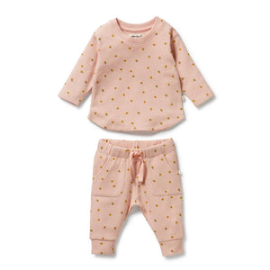 Wilson + Frenchy Organic Waffle Set - Little Fleur