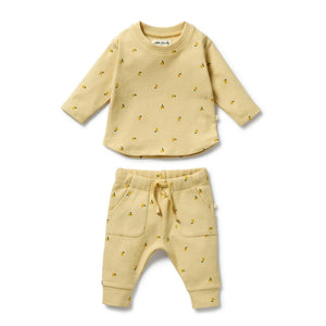 Wilson + Frenchy Organic Waffle Set - Little Lemon