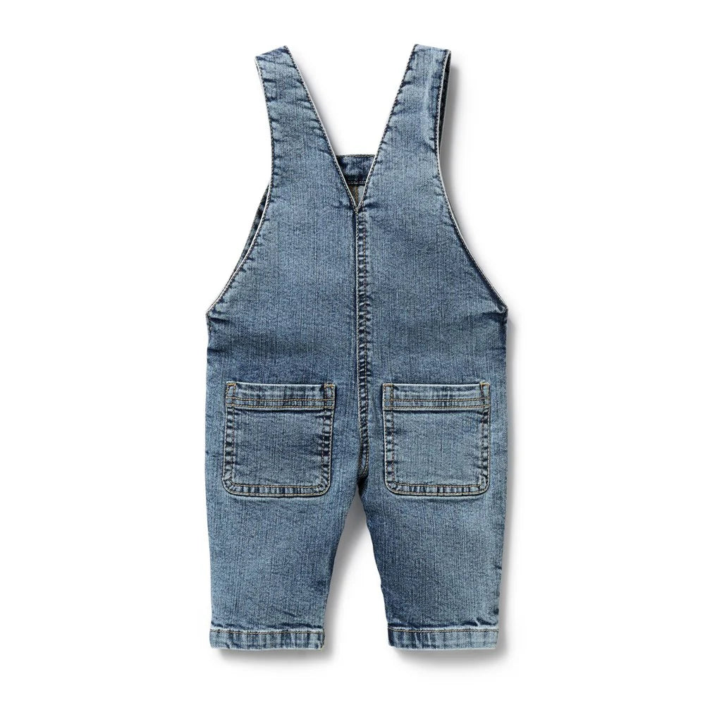 Wilson + Frenchy Organic Denim Overall - Back Details
