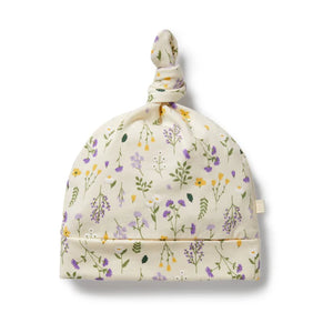 Wilson + Frenchy Organic Knot Hat - Bella Floral