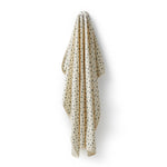 Wilson + Frenchy Organic Bunny Rug Swaddle Blanket - Twilight Leaf