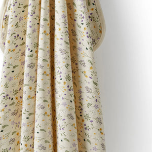 Wilson + Frenchy Organic Bunny Rug Swaddle Blanket - Bella Floral Detail