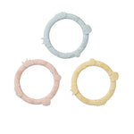 Loulou Lollipop Wild Teether Ring Set - Pastel