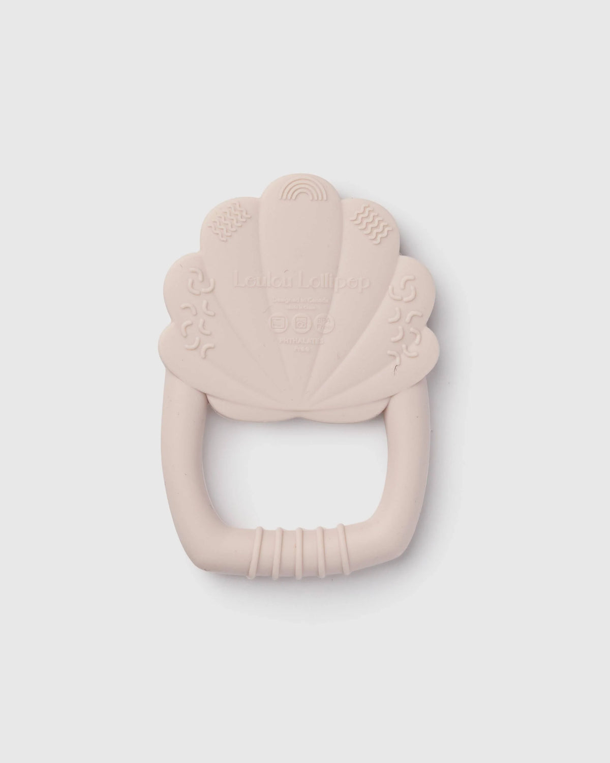 Loulou Lollipop Wild Teether - Seashell Back View