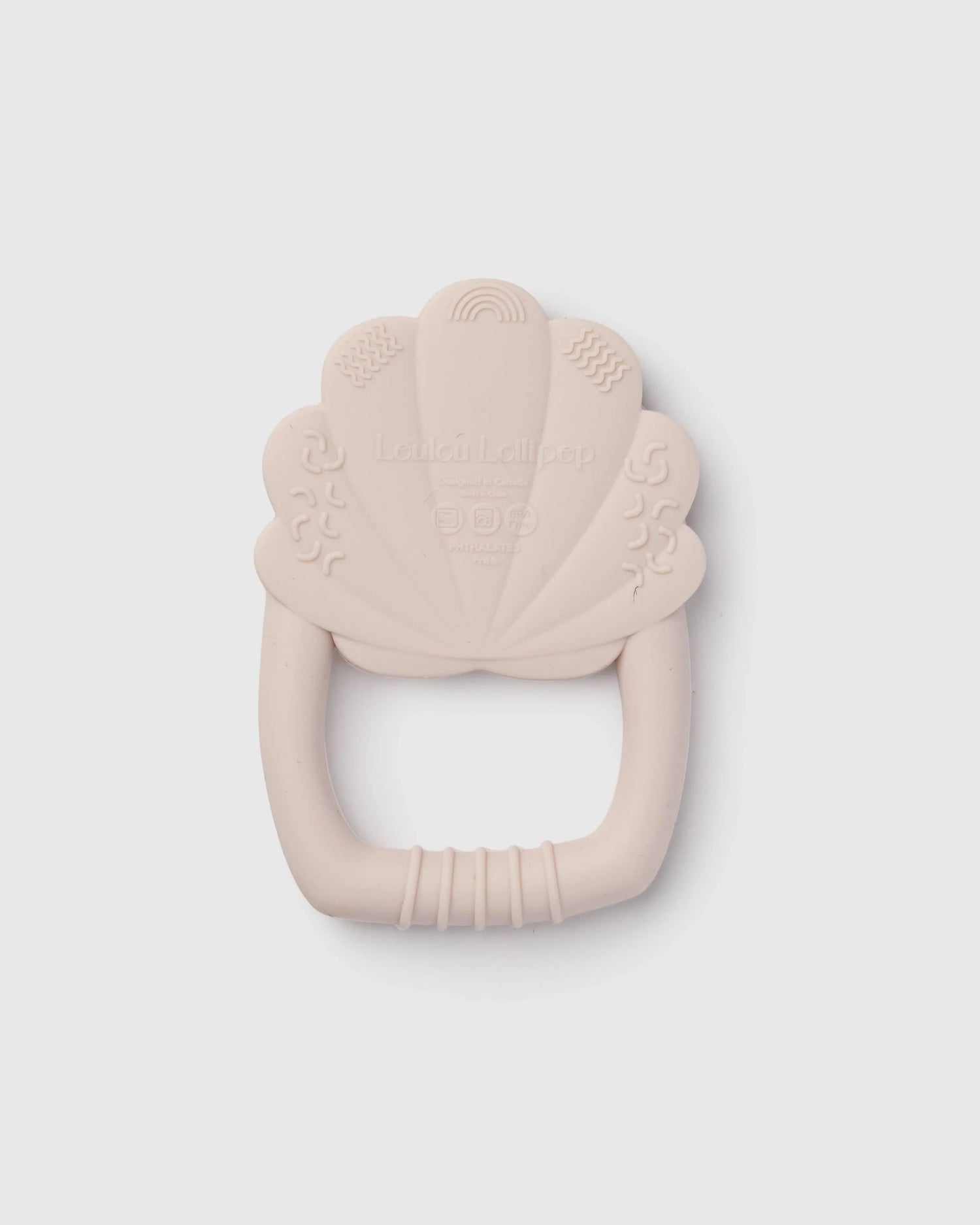 Loulou Lollipop Wild Teether - Seashell Back View