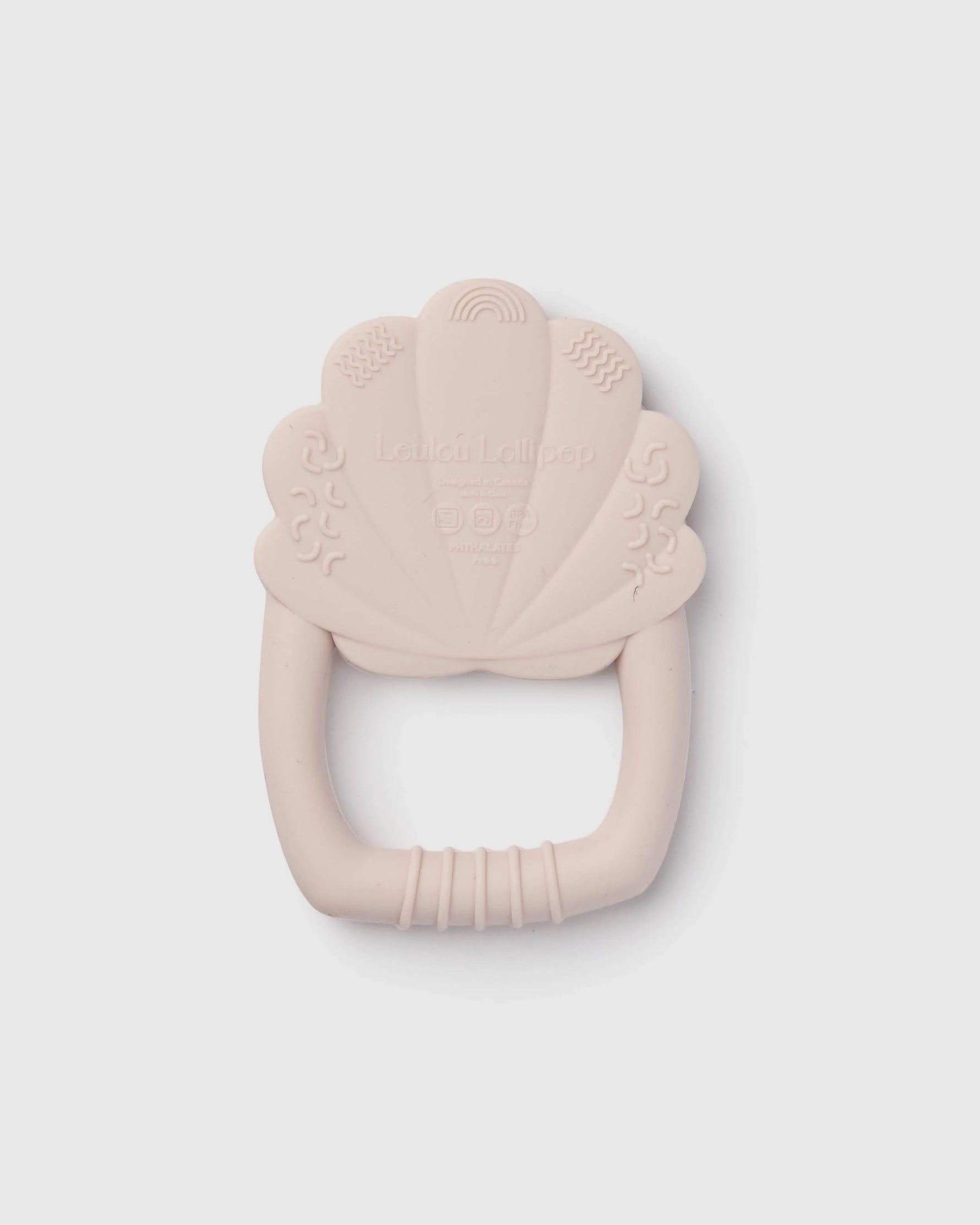 Loulou Lollipop Wild Teether - Seashell Back View