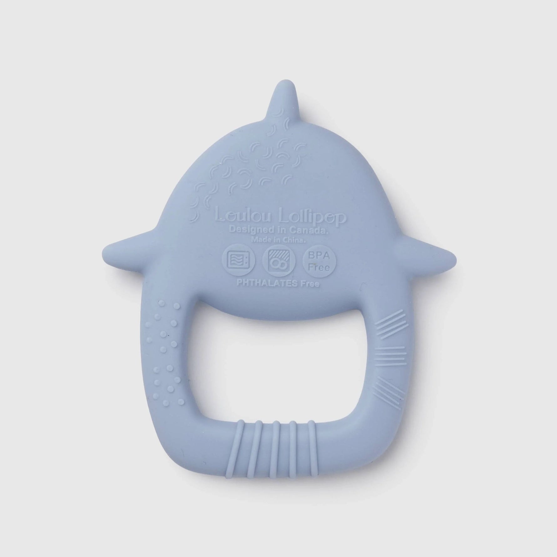 Loulou Lollipop Wild Teether - Shark Back View
