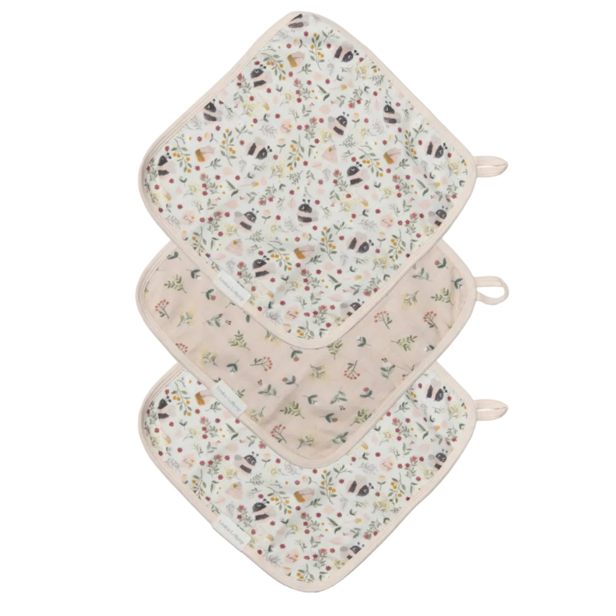 Loulou Lollipop Washcloth Set - Bumble Bees