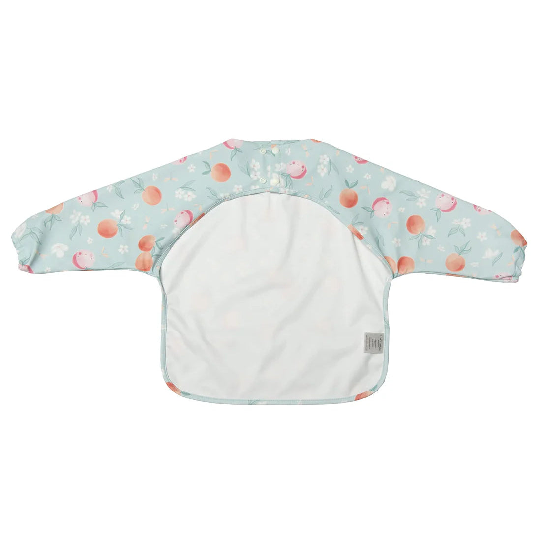 Loulou Lollipop Long Sleeve Waterproof Bib - Peaches Back
