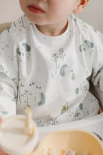 Loulou Lollipop Long Sleeve Waterproof Bib - Hedgehogs 2