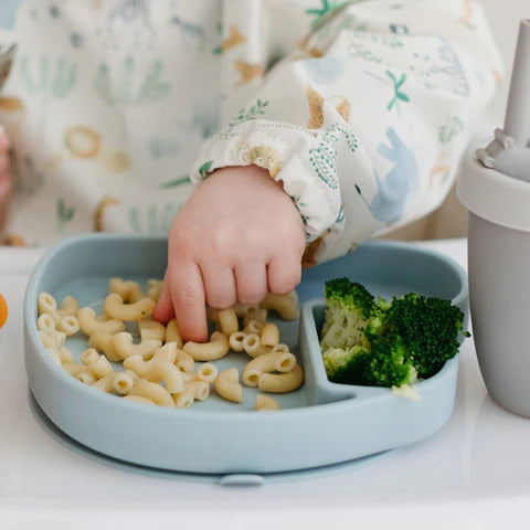 Loulou Lollipop Silicone Suction Snack Plate Lifestyle 2