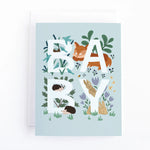 Pedaller Designs Greeting Card - Woodland Baby