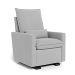 Cloud Grey Weave / Espresso Base - Monte Design Cortina Glider Recliner - Performance