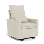 Stone Felt / Espresso Base - Monte Design Cortina Glider Recliner - Performance