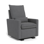 Graphite Felt / Espresso Base - Monte Design Cortina Glider Recliner - Performance