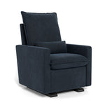 Deep Navy / Espresso Base - Monte Design Cortina Glider Recliner - Performance