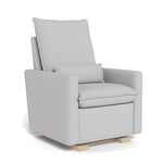 Fog Grey / Maple Base - Monte Design Cortina Glider Recliner - Performance