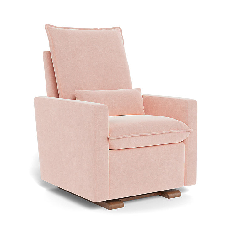 Petal Pink / Maple Base  - Monte Design Cortina Glider Recliner - Performance