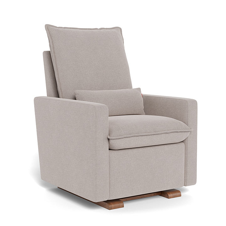 Sand / Walnut Base  - Monte Design Cortina Glider Recliner - Performance