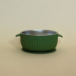 Leaf- Minika Stainless Steel & Silicone Suction Bowl