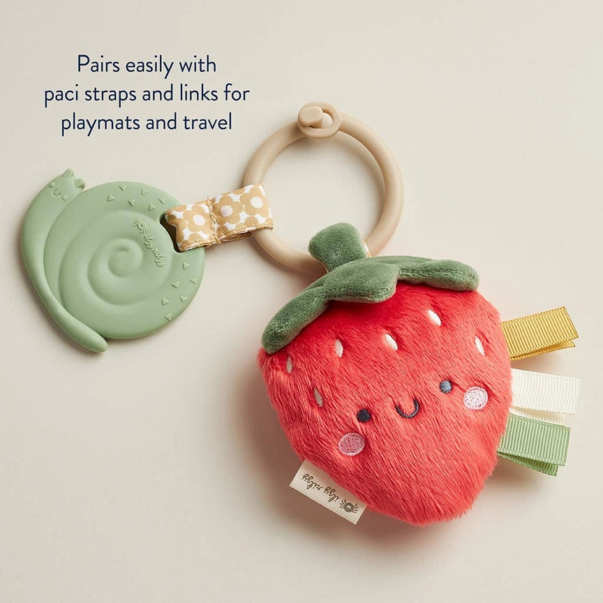 Itzy Ritzy Itzy Pal Plush with Teether - Features 2