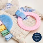 Kitty - Itzy Ritzy Bitzy Crinkle™ Sensory Toy with Teether - Sensory Textures Soothe & Engage