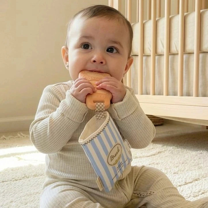 Itzy Ritzy Baguette Teensy Crinkle™ Teether Toy - Lifestyle 3