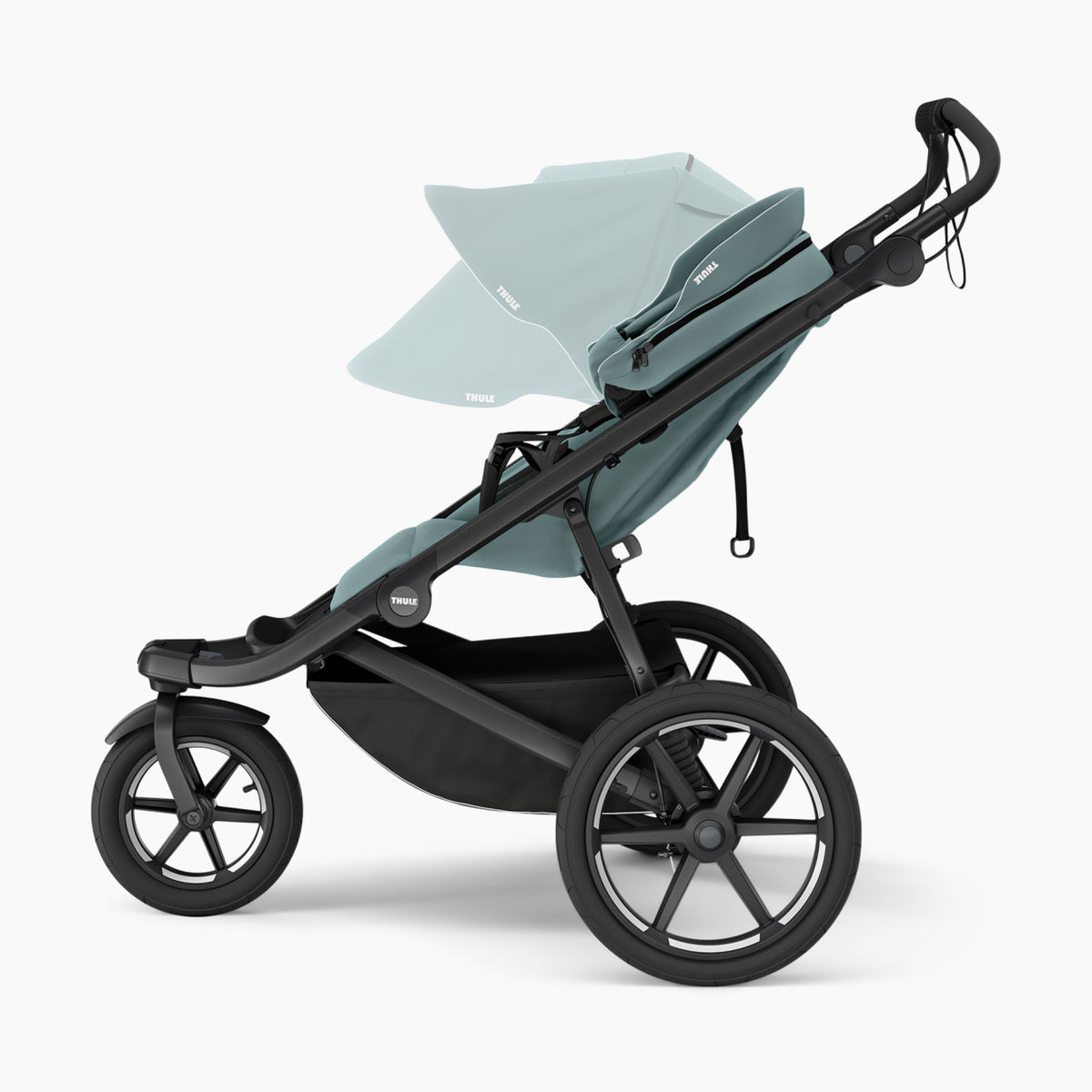 Thule Urban Glide 3 Single All-Terrain Stroller - Adjustable Canopy