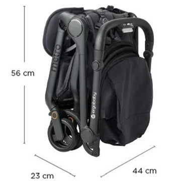 Ergobaby Metro 3 Stroller - Folded Dimensions