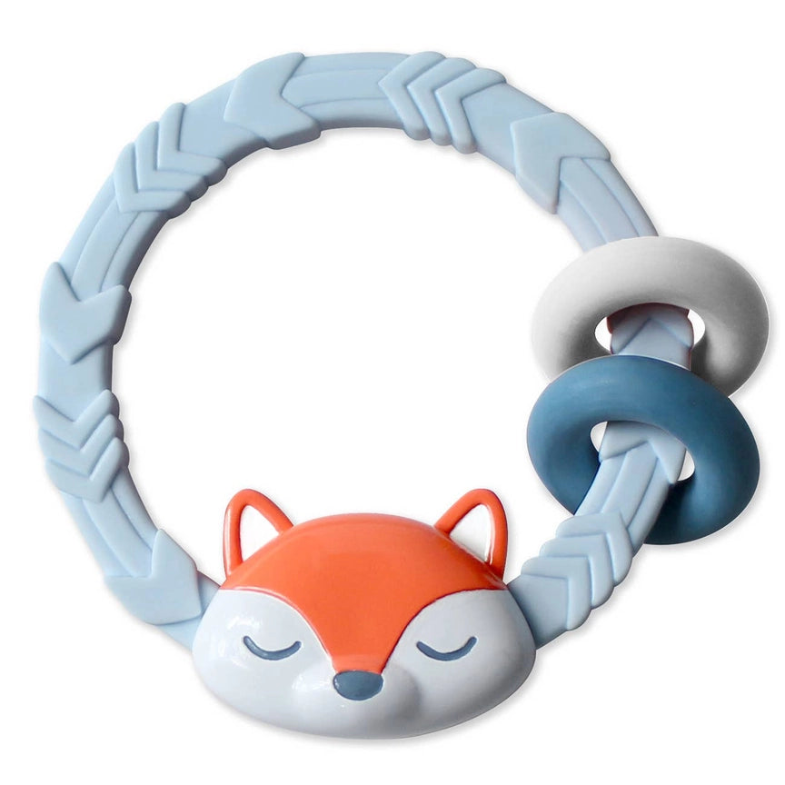 Fox - Itzy Ritzy Ritzy Rattle Silicone Teether Rattle