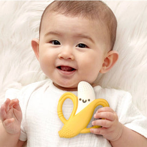 Itzy Ritzy Chew Crew Silicone Teether - Banana Lifestyle