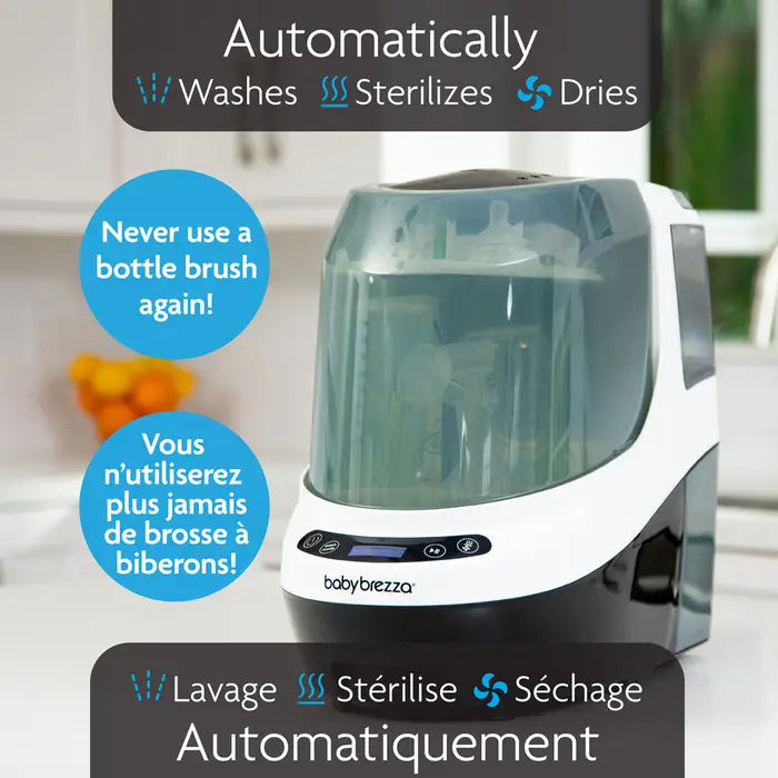 Baby Brezza Bottle Washer Pro Feature