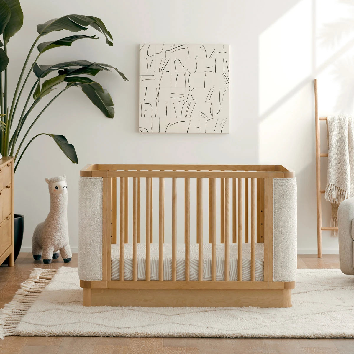 Babyletto Bondi Boucle 4-in-1 Convertible Crib - Lifestyle